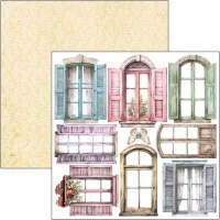 Ciao Bella Flower Shop 6x6 Inch Fussy Cut Pad (24pcs) (CBQE077)